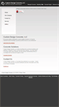 Mobile Screenshot of customdesign-concrete.com